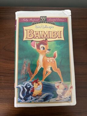 Disney Bambi VHS